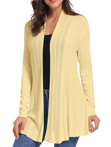 トップス CITYSHOP LONG LONG SLEEVE CARDIGAN iClosam Womens Drapped Cardigans Casual Long Sleeve Open Front